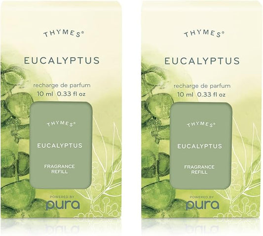 Thymes Eucalyptus Pura Smart Home Plug-in Diffuser Refills - Pack of 2