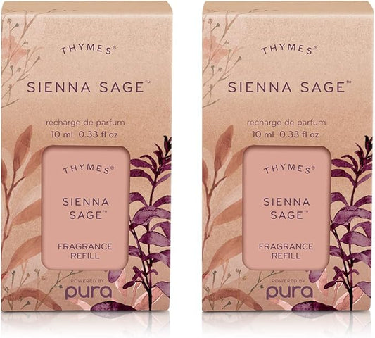 Thymes Sienna Sage Pura Smart Home Plug-in Diffuser Refills - Pack of 2
