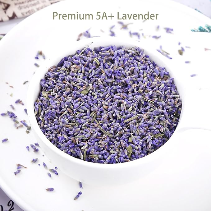 Lavender Sachets (24 Pack),Dried Lavender Flowers, Set of 24, Lavendar Home Fragrance Sachets for Drawers and Closets